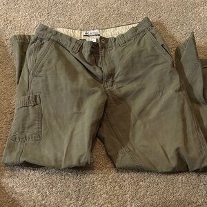 Columbia Men's Green Cargo Pants